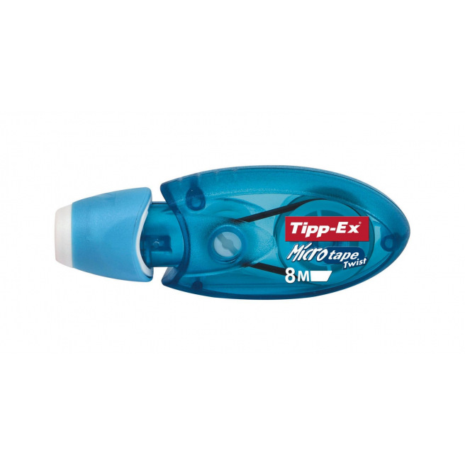 Tipp-Ex, Souris, Roller correcteur, Blanc, Micro Tape Twist, 5 mm