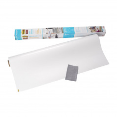 Rouleau Tableau blanc effaçable à sec Adhésif 45 x 50 cm VELLEDA - La Poste