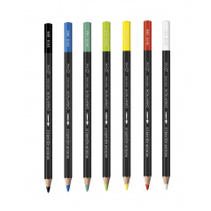 Fournima-12 Crayons de couleur classiques courts Faber Castell Réf