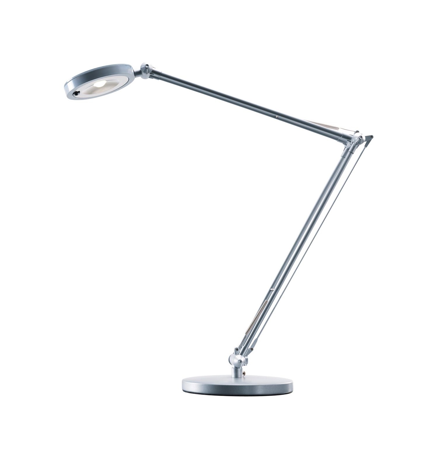 Hansa lampe de bureau Saphir avec pince de fixation sur table, blanc 