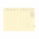 Agenda Quo Vadis MINISTRE PRESTIGE - 16 x 24 cm - 1 semaine sur 2 pages - recharge seule