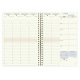 Agenda Exacompta VISUEL W - 15 x 21 cm - 1 semaine sur 2 pages