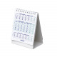 Calendrier Brepols chevalet de bureau - 3 mois - 10,5 x 13 cm