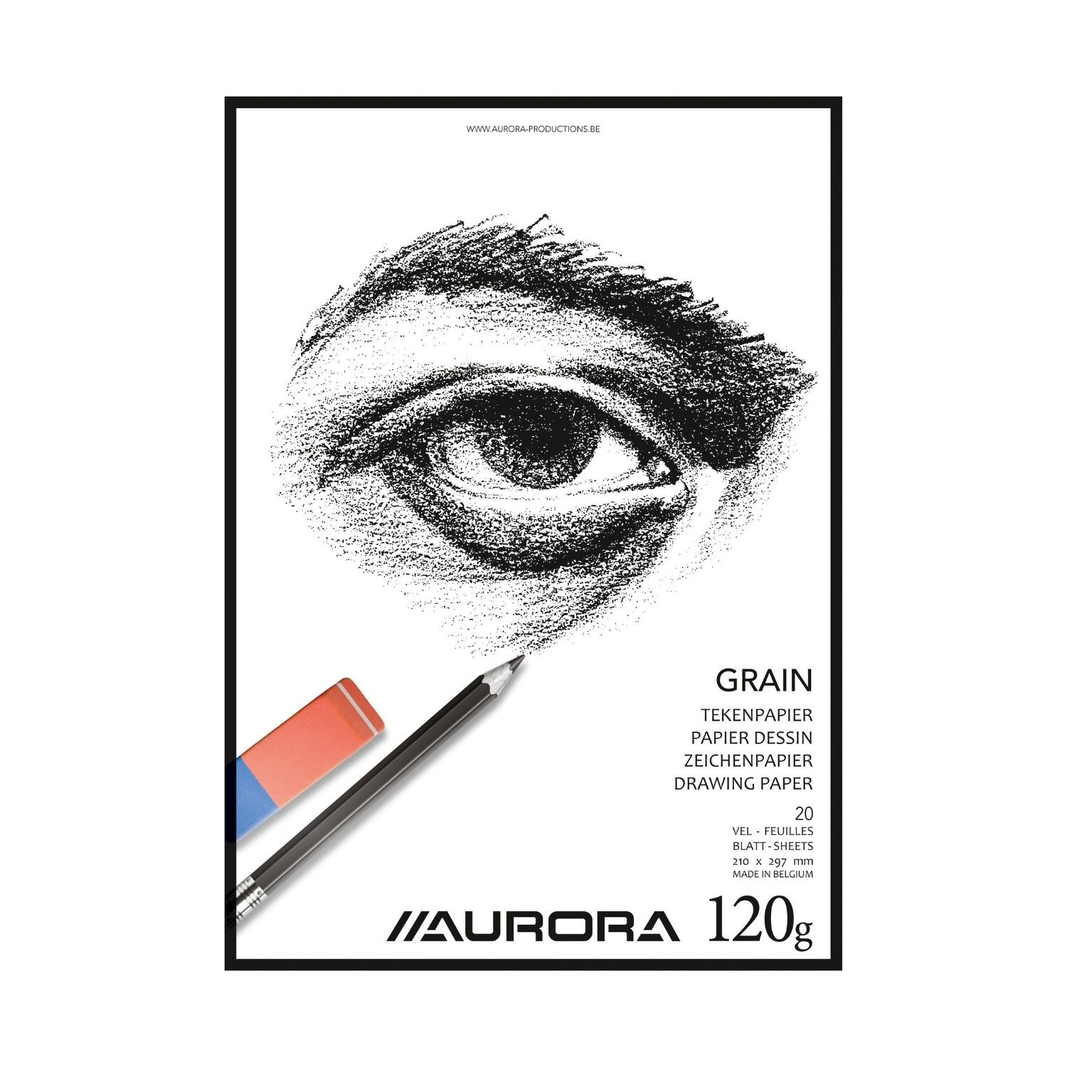 Carnet de dessin Aurora 110 g