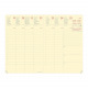 Agenda Quo Vadis AFFAIRES PRESTIGE - 10 x 15 cm - 1 semaine sur 2 pages - Silk