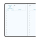 Agenda Exacompta JOURNALIER - 8,5 x 13 cm - 1 jour par page - Winner