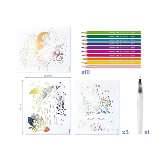 Kit de dessin MAPED CREATIV BLOWPEN ART