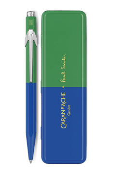 Caran d'Ache 849 Stylo plume M Bleu : : Fournitures de bureau