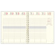 Agenda scolaire Exacompta SAD 22 - 16 MOIS - 18,5 x 22,5 cm - 1 semaine sur 2 pages