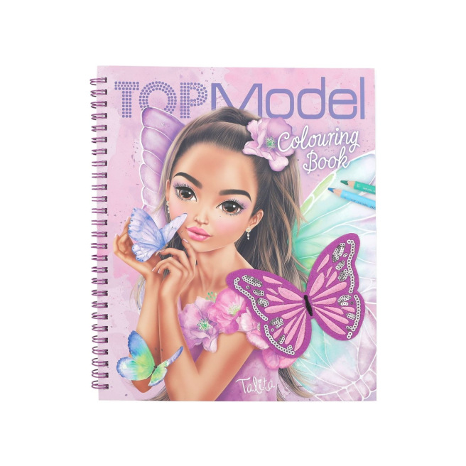 Carnet de coloriage Top Model COLOURING BOOK