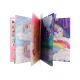 Carnet créatif Top Model CREATE YOUR UNICORN WORLD avec stickers