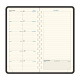 Agenda Exacompta ESPACE 17S - 9 x 17,5 cm - 1 semaine sur 2 pages avec notes