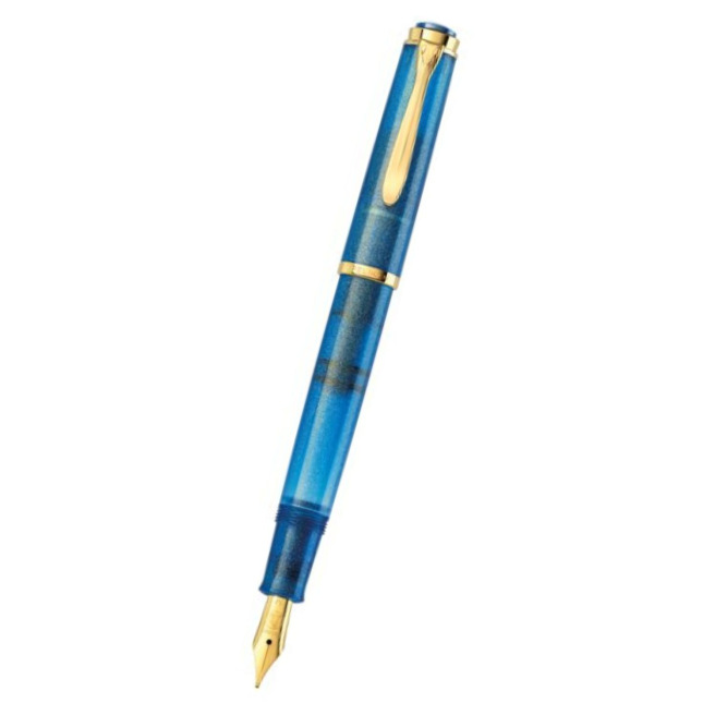 Stylo Pelikan CLASSIC 200 édition spéciale GOLDEN LAPIS