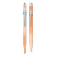 Set stylo-bille + porte-mines Caran d'Ache 849 SUNSET SKY - édition limitée