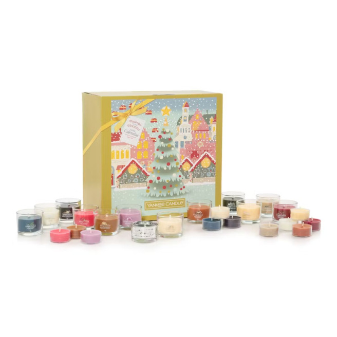 Calendrier de l'avent livre Yankee Candle COUNTDOWN TO CHRISMAS