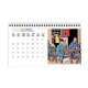 Calendrier chevalet de bureau TINTIN - 21 x 12,5 cm