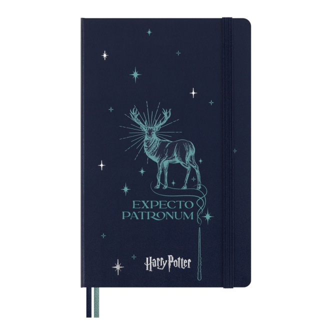 Carnet Moleskine HARRY POTTER couverture phosphorescente - édition limitée - 13 x 21 cm