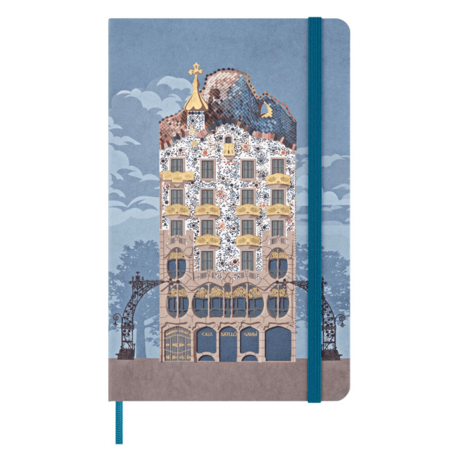 Carnet Moleskine CASA BATTLO - édition limitée - 13 x 21 cm